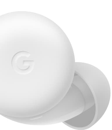 Google Pixel Buds A-Series trådløse in-ear hodetelefoner (clearly white)