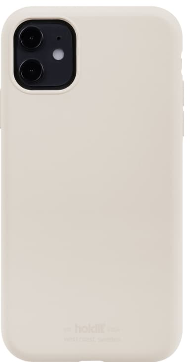 iPhone 11 Deksel Silikon Light Beige