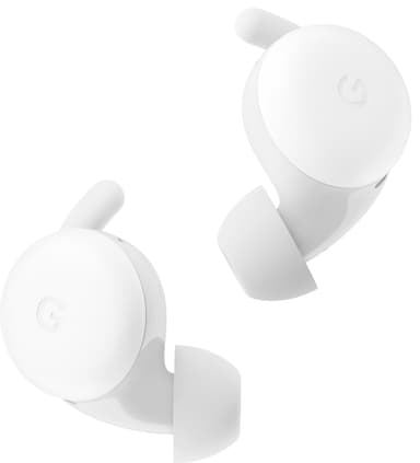 Google Pixel Buds A-Series trådløse in-ear hodetelefoner (clearly white)