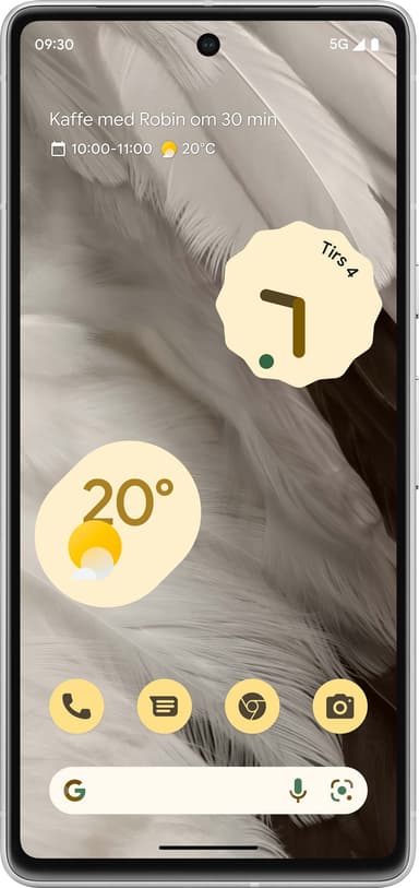 Google Pixel 7 smarttelefon 8/128GB (snø)
