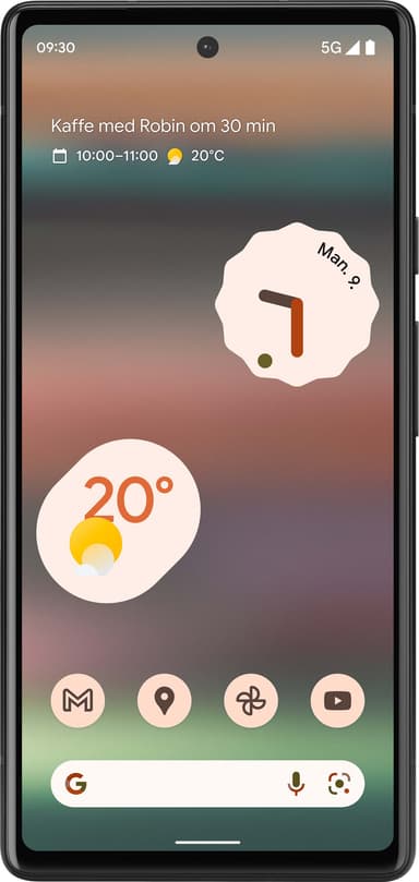 Google Pixel 6a smarttelefon 6/128GB (sage)