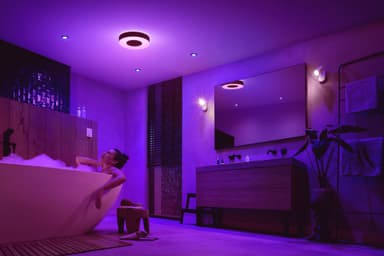 Philips Hue Xamento M taklampe (sort)