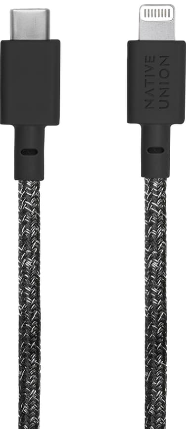 Native Union Belt USB-C til Lightning kabel (sebra)