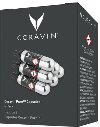 Coravin argon gasskapsler 400006