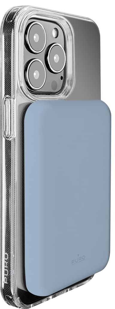 Puro MagSafe 4000 mAh powerbank (blå)