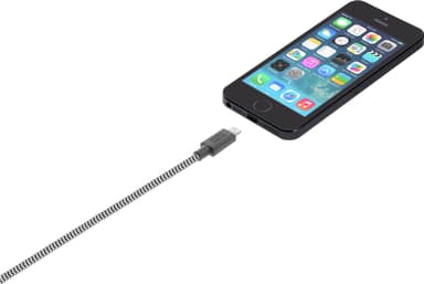 Native Union Belt XL USB-A til Lightning kabel (sebra)