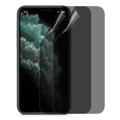 2-pak Privacy Skjermbeskytter 3D Soft HydroGel Apple iPhone 11 Pro Max