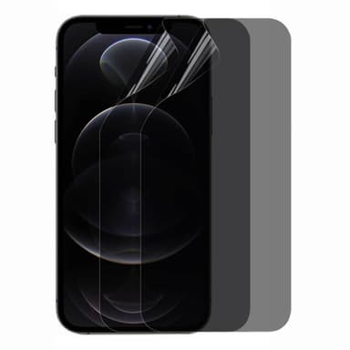 2-pak Privacy Skjermbeskytter 3D Soft HydroGel Apple iPhone 12 Pro Max