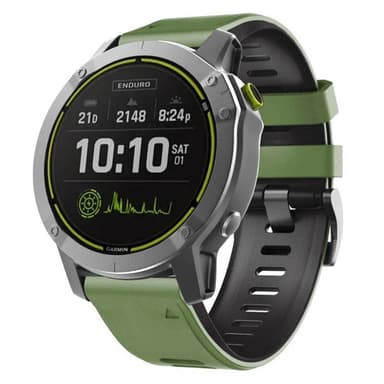 Twin Sport armbånd Garmin Enduro 2 - Grønn/svart