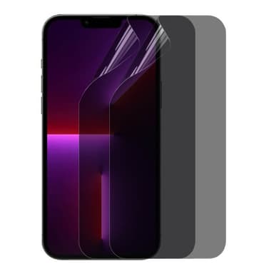 2-pak Privacy Skjermbeskytter 3D Soft HydroGel Apple iPhone 13 Mini