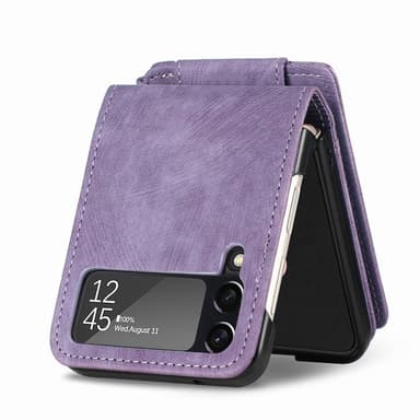 Mobildeksel 2i1 Samsung Galaxy Z Flip 4 - Lilla