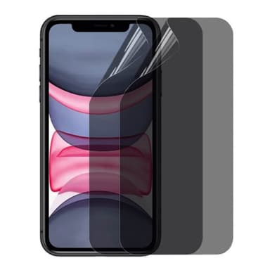 2-pak Privacy Skjermbeskytter 3D Soft HydroGel Apple iPhone 11