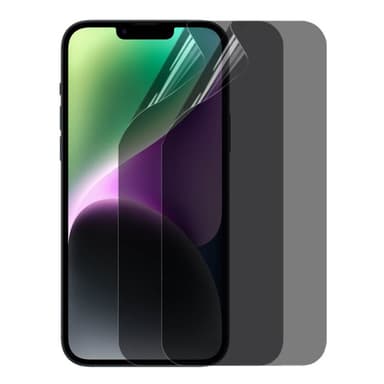 2-pak Privacy Skjermbeskytter 3D Soft HydroGel Apple iPhone 14 Plus