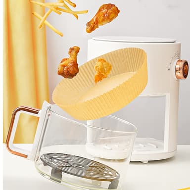 Air Fryer engangspapir for frityrkokere 50 stk Brun