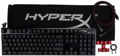 HyperX Alloy gamingtastatur MX Blue (sort)