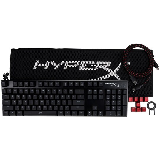HypeX Alloy gamingtastatur MX Brown (sort)