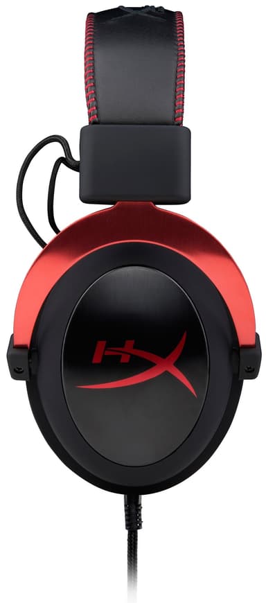 HyperX Cloud II gaming hodetelefoner (sort/rød)