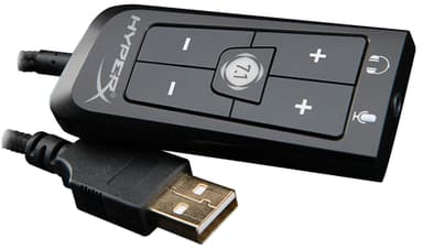 HyperX Cloud II gaming hodetelefoner (sort/rød)