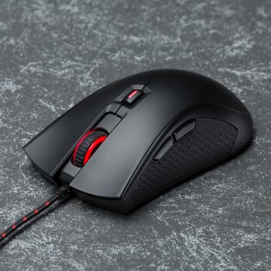 HyperX Pulsefire FPS gamingmus (sort)