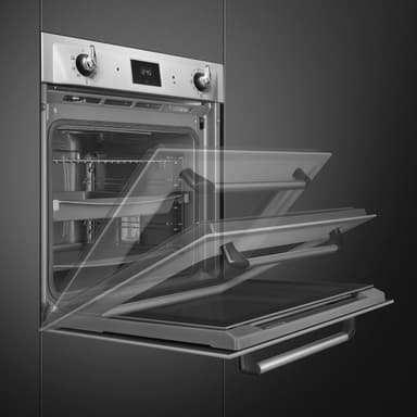 Smeg innebygd stekeovn SOP6900TX (rustfritt stål)