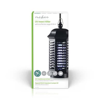 Nedis Mosquito Stopp Lys Trap | 4 W | Lampetype: F4T5/BL | effektiv rekkevidde: 30 m² | Sort