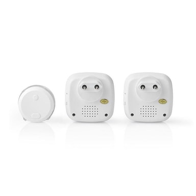 Nedis Trådløs ringeklokke Set | Nettstrøm drevet | 220 - 240 V AC 50 Hz ...