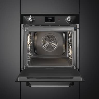 Smeg innebygd stekeovn SOP6900TN (sort)