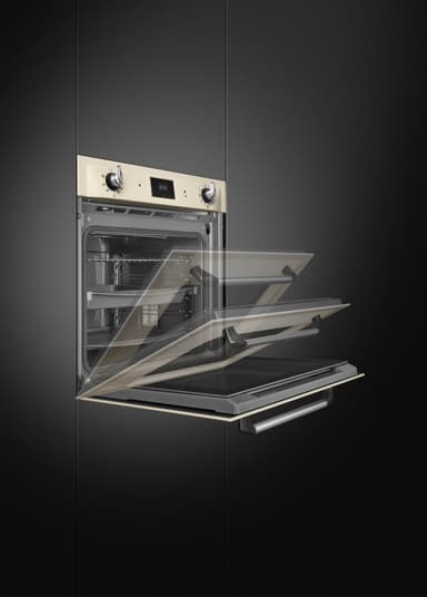 Smeg innebygd stekeovn SOP6900TP (krem)