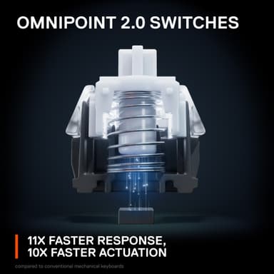 SteelSeries Apex Pro Mini trådløst gamingtastatur