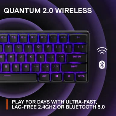 SteelSeries Apex Pro Mini trådløst gamingtastatur