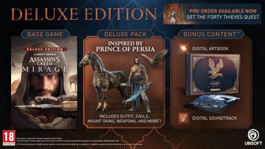 Assassin s Creed Mirage - Deluxe Edition (PS4)