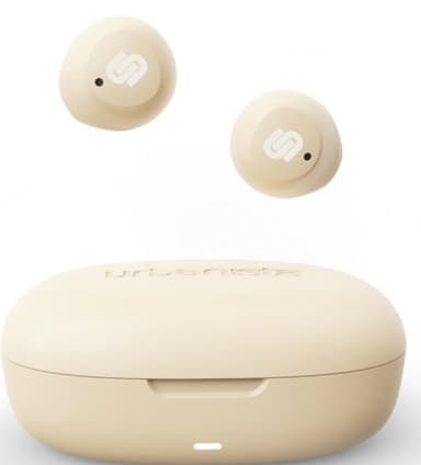Urbanista Lisbon helt trådløse in-ear hodetelefoner (vanilla cream)