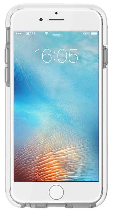 GEAR4 iPhone 6/6s D3O IceBox deksel (hvit/transparent)