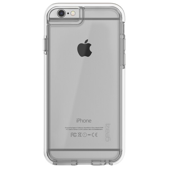 GEAR4 iPhone 6/6s D3O IceBox deksel (hvit/transparent)