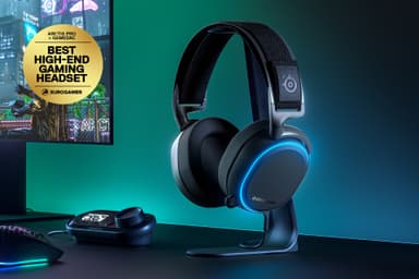 SteelSeries Arctis Pro gaming-headsett + GameDAC (sort)