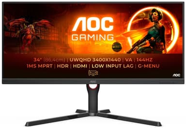 AOC U34G3XM/EU 34" gamingskjerm