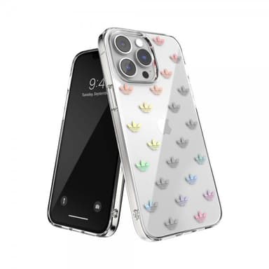 Adidas iPhone 14 Pro Max Deksel Trefoil Clear Case Transparent