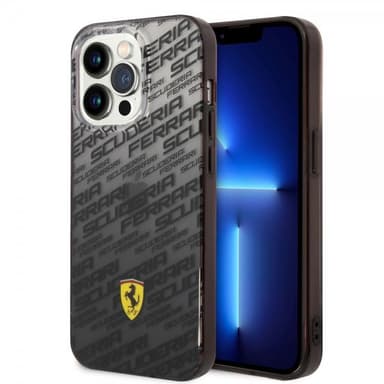 Ferrari iPhone 14 Pro Max Deksel Gradient Scuderia Svart