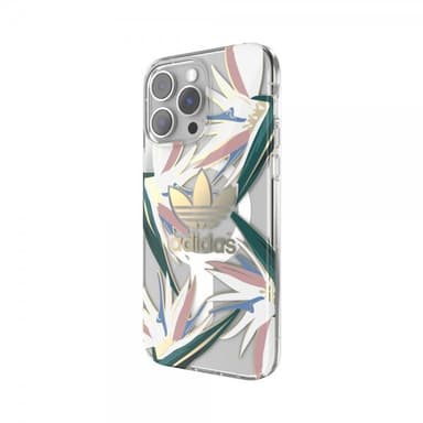Adidas iPhone 14 Pro Max Deksel Trefoil Clear Case MagSafe Gold