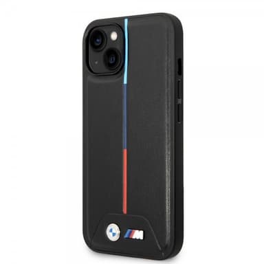 BMW iPhone 14 Plus Deksel Tikattu Svart