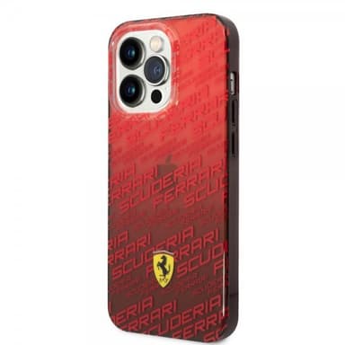 Ferrari iPhone 14 Pro Max Deksel Gradient Scuderia Rød