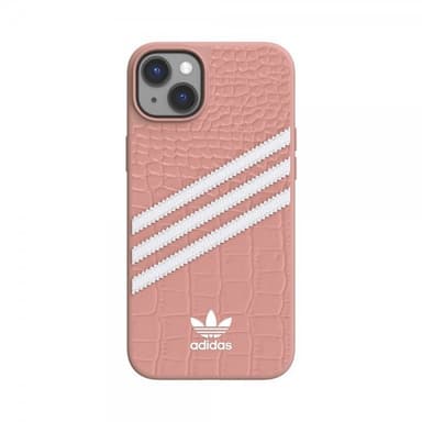 Adidas iPhone 14 Plus Deksel 3 Stripes Snap Case Alligator Pink