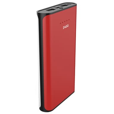 Zagg Ignition 12 powerbank (rød/sort/hvit)