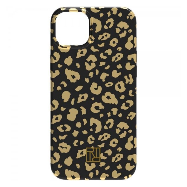 Richmond & Finch iPhone 14 Plus Deksel Gold Leopard