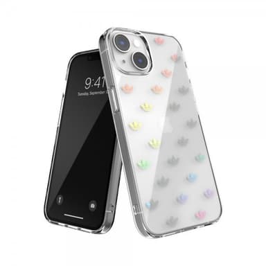 Adidas iPhone 14 Deksel Trefoil Clear Case Transparent