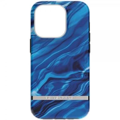 Richmond & Finch iPhone 14 Pro Deksel Blue Waves