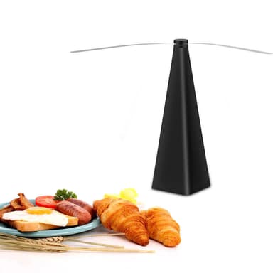 Kemikaliefri insektsavvisande/avskräckande fläkt Sort
