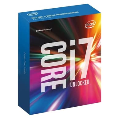 Intel Core i7-7700K prosessor (boks)