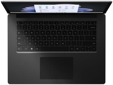 Microsoft Surface Laptop 5 i7-12/16GB/512GB/EVO 15" bærbar PC (sort)