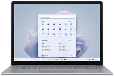 Microsoft Surface Laptop 5 i7-12/8GB/256GB/EVO 15" bærbar PC (platinum)
